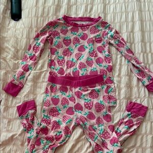 Little Sleepies Strawberry Pajamas